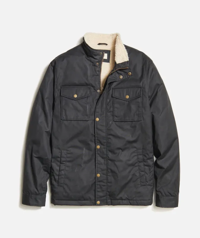 James Waxed Canvas Jacket sold by Marine Layer