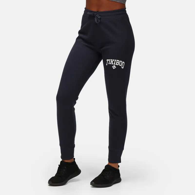 Navy Athleisure Joggers sold by Tikiboo