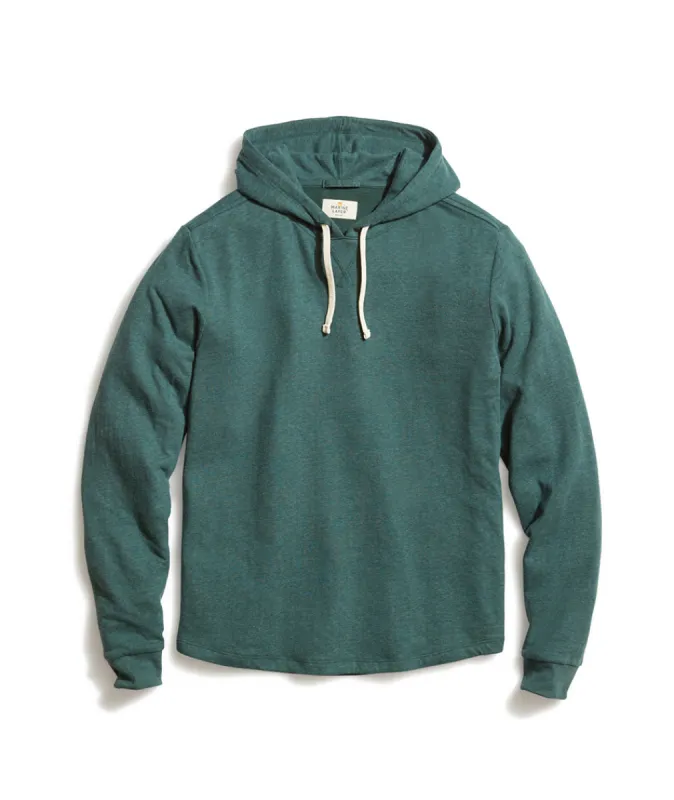 Double Knit Hoodie in Green Gables sold by Marine Layer