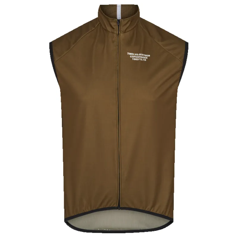 Men's Sky Gilet Brown sold by TwelveSixteen