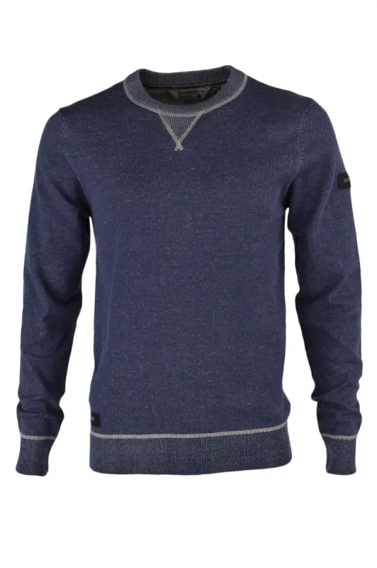 Le Shark Cosmonaut Midnight Blue Jumper sold by Tokyo Laundry