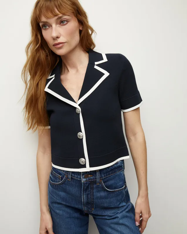 Stovall Knit Jacket sold by Veronica Beard