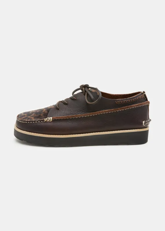 美品　Yogi x Universal Works Finn III シューズ Yogi x Universal Works Finn III Shoe On EVA - Leopard/Dark