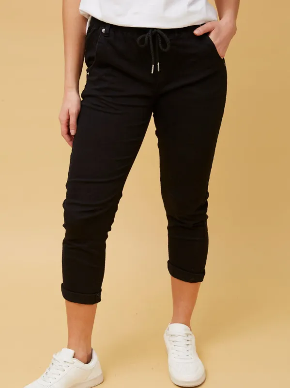 CAROLINE K MORGAN SKINNY JOGGER PANT sold by Yeltuor