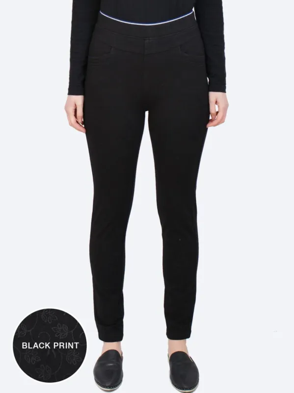 GABRIELLA FRATTINI PRINT LUSTRE PANT sold by Yeltuor