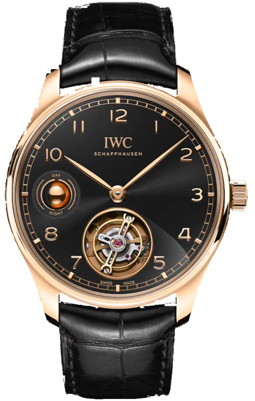 IWC Portugieser Hand Wound Tourbillon Watch sold by Jura Watches