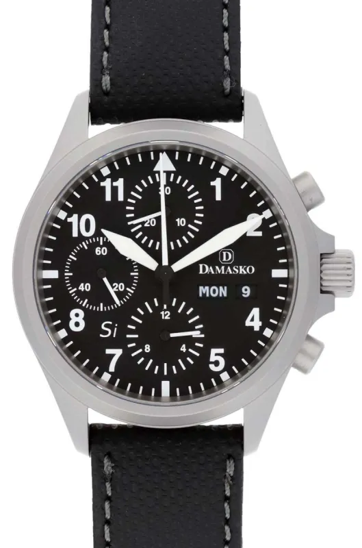 Damasko Watch DC 56 Si Matt Pin Buckle D sold by Jura Watches