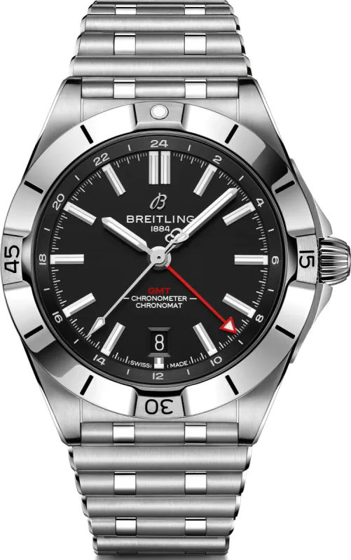 Breitling Chronomat Automatic GMT 40 Black Watch sold by Jura Watches