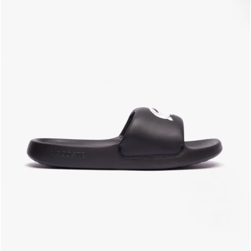 CROCO Mens Logo Sliders Black/White sold by House of Slippers