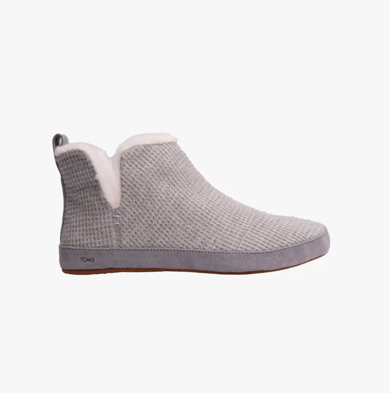 TOMS LOLA Womens Slippers Drizzle Grey sold by House of Slippers