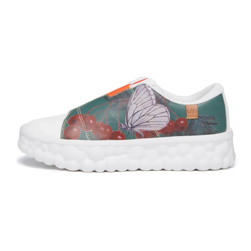 Jan Van Kessel the Elder Butterfly and Hawthorn Las Ramblas Women sold by UIN Footwear