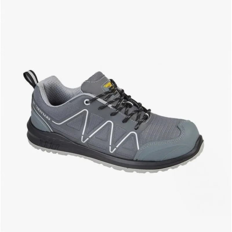 Grafters M989F Mens Composite Non-Metal Safety Trainers Grey sold by Shuperb