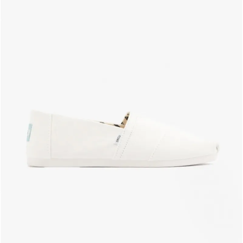 TOMS ALPARGATA Mens Canvas Espadrilles White sold by Shuperb