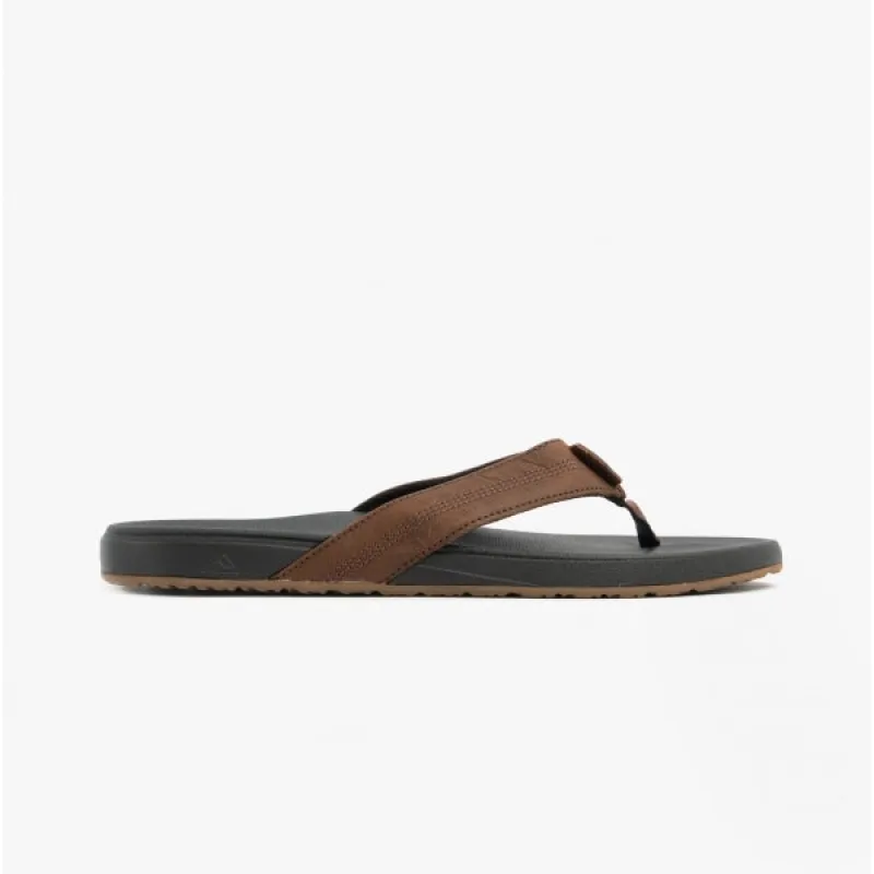 Reef CUSHION PHANTOM LE Mens Leather Sandals Black/Brown sold by Shuperb
