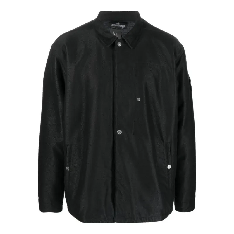 STONE ISLAND Shadow Project Insulated Coach Jacket 'Black