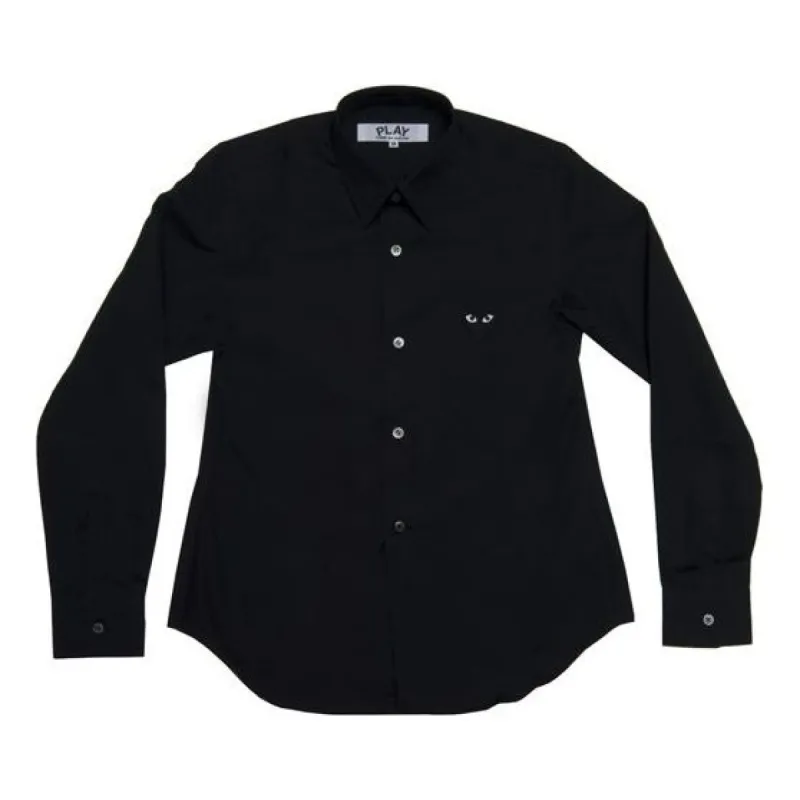 COMME des GARCONS PLAY Shirt Black Emblem 'Black' AZ-B003-051-1 sold by KicksCrew