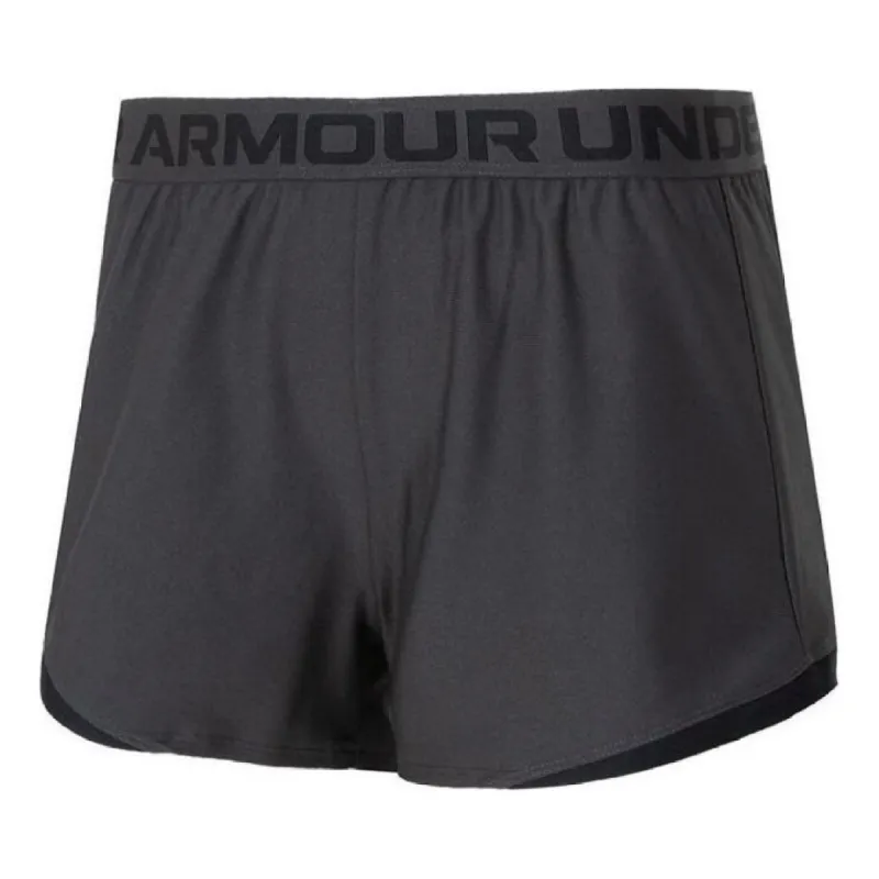 (WMNS) Under Armour Play Up Sports Shorts 'Black' 1362517-010 sold by KicksCrew