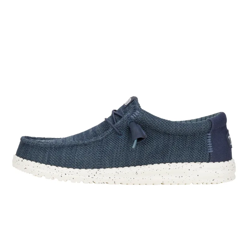 Wally Stretch Sox - Navy sold by Hey Dude