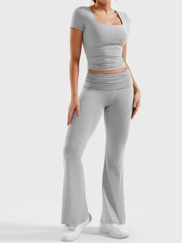 Yeoreo Erna Flare Legging Lounge Sets sold by Yeoreo