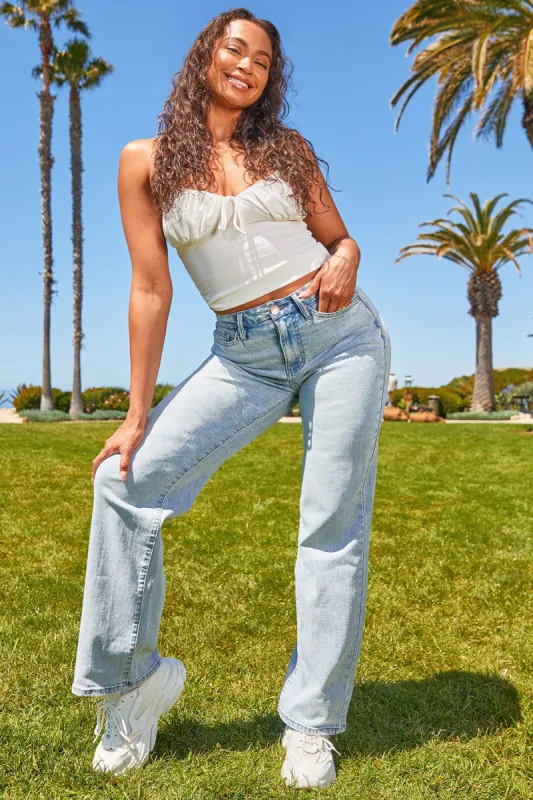 Women´s Curvy Fit 90's Jeans sold by YMI