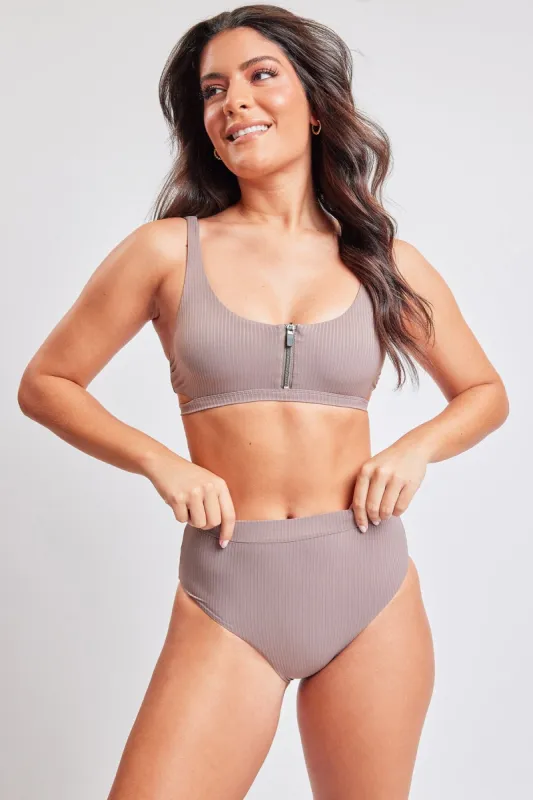 Bae Watch Zip Up Bikini sold by YMI