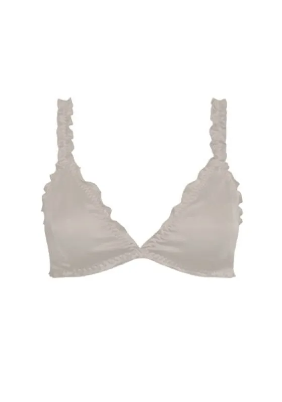 Champagne Bralette White sold by Ivalo.com