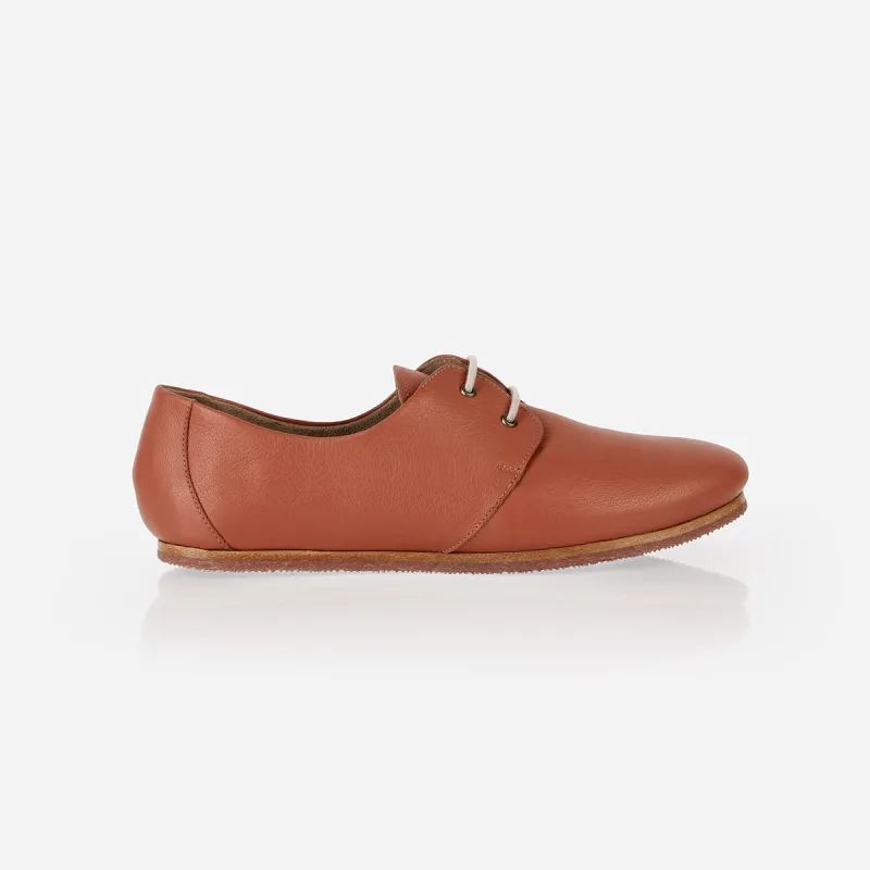 The Eyelet Oxford 2.0 Terracotta sold by Poppy Barley
