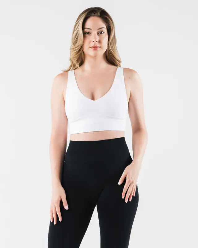 Celeste Bra C/D Cup - White sold by Alphalete