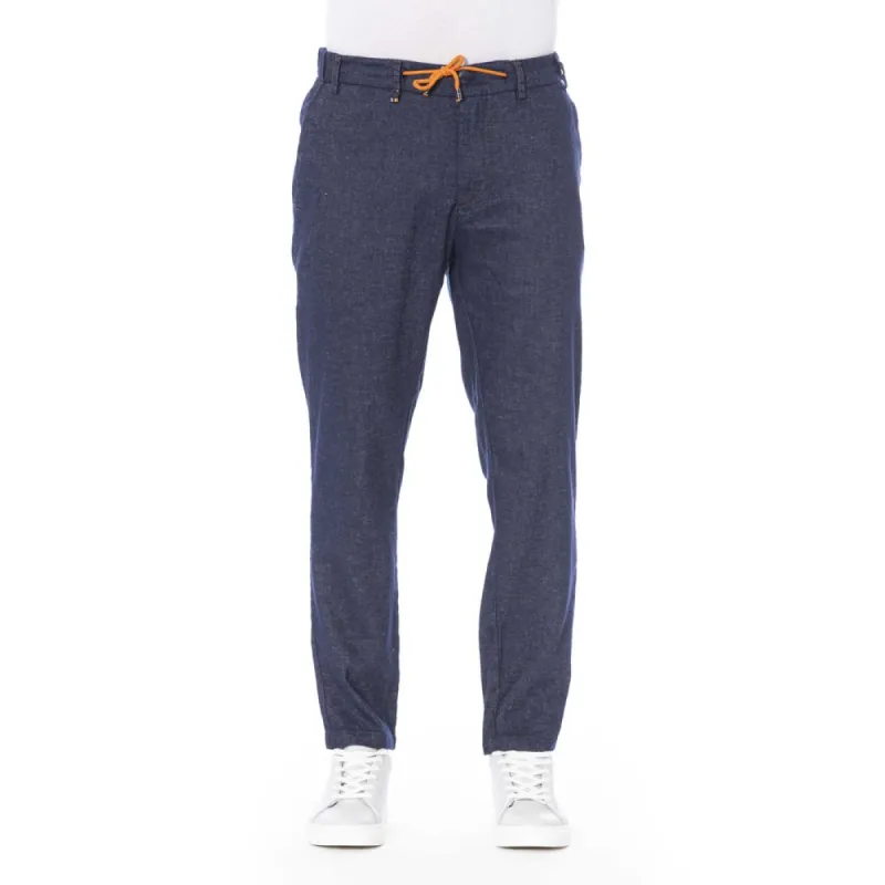 Blue Cotton Jeans & Pant sold by Louxly