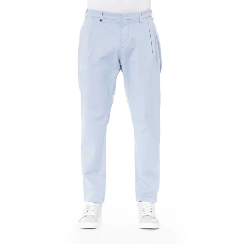 Light Blue Cotton Jeans & Pant sold by Louxly