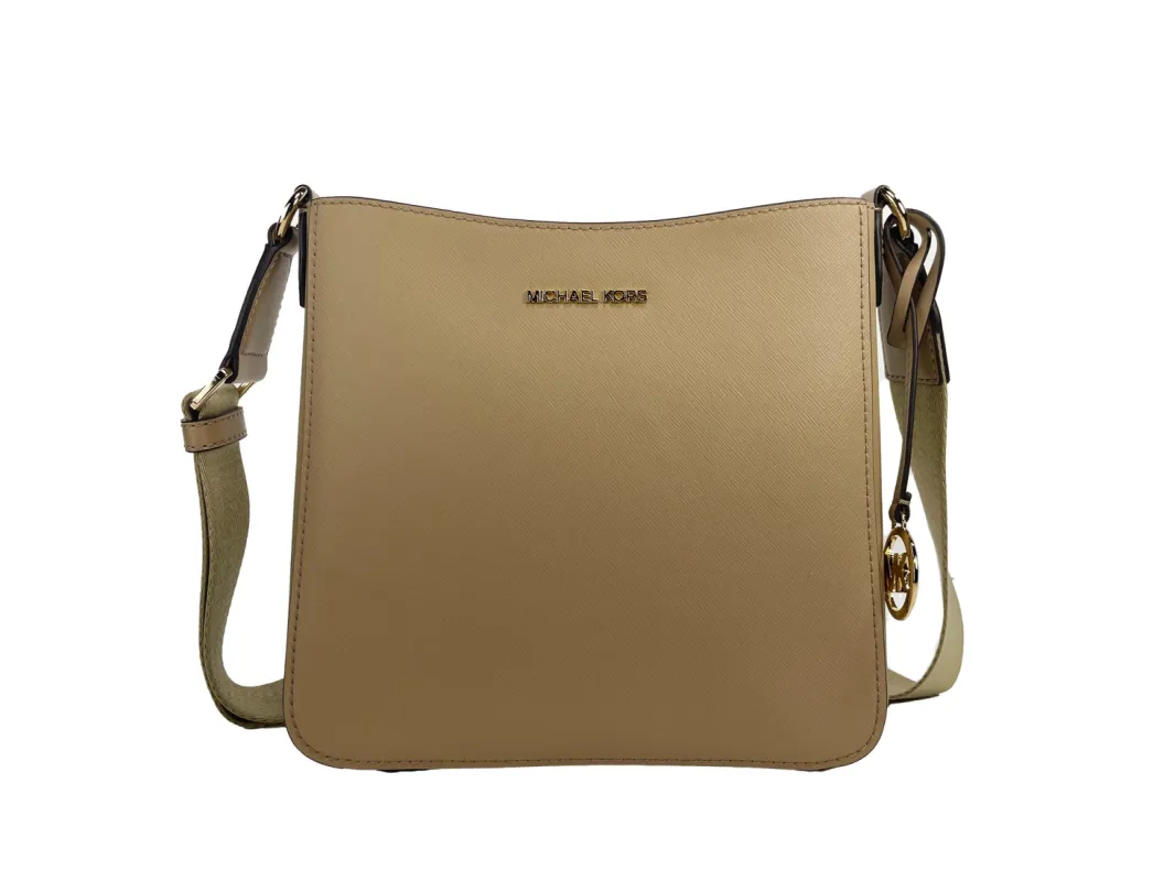Jet Set Small Messenger Crossbody Bag Camel sold by Louxly
