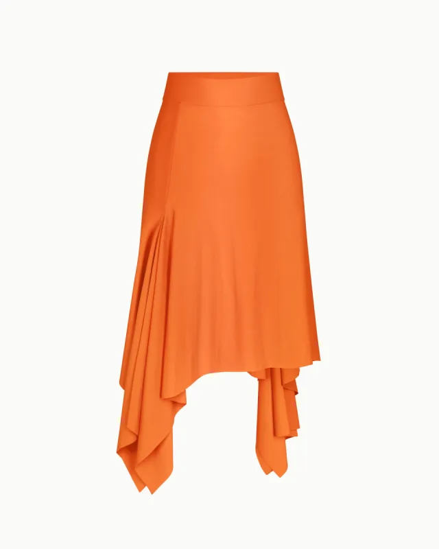 【OHESHIO】25ss ASYMMETRIC FLARE SKIRT OHESHIO Official Online Store | Delivering the latest trends