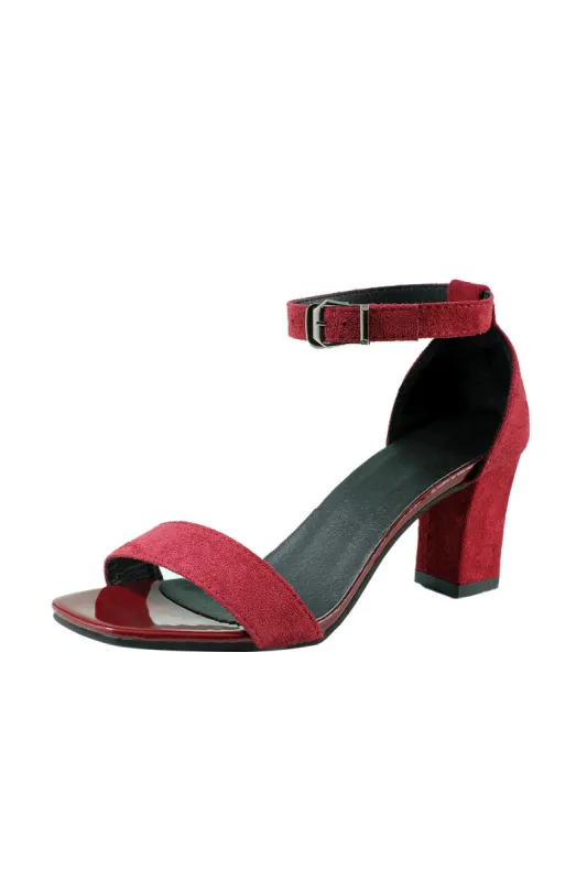 Burgundy Party Shoes sold by KissProm