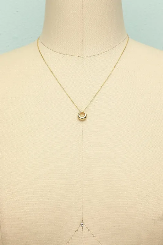 Gold Geometric Necklace sold by KissProm