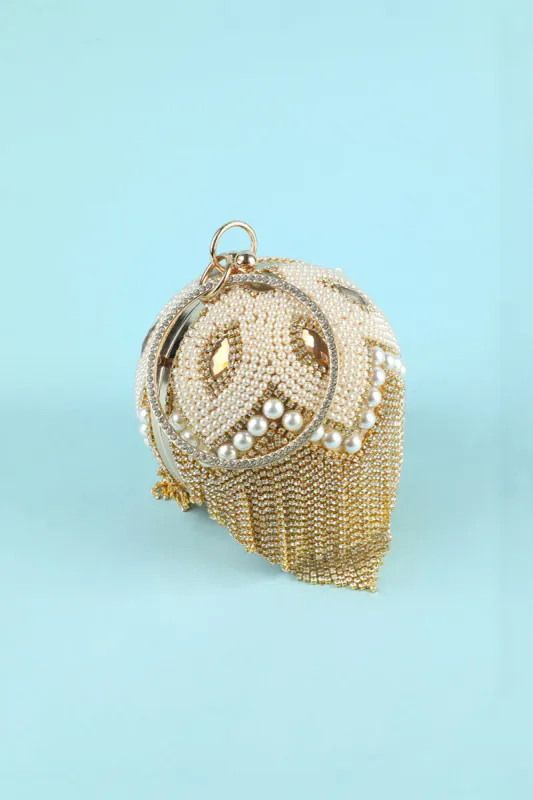 Champagne Handbag for Party sold by KissProm