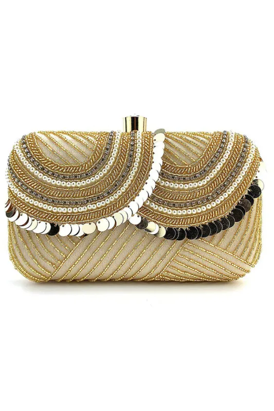 Sequins Square Party Handbag sold by KissProm