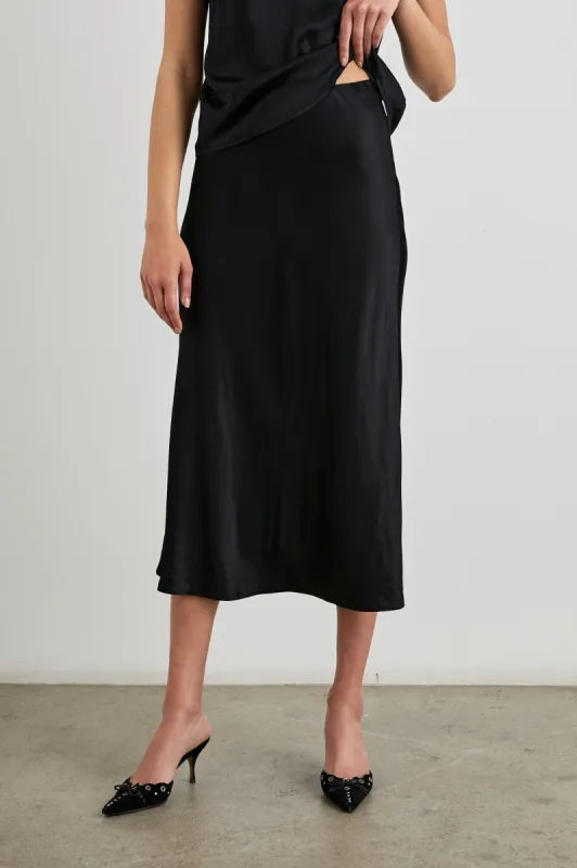 ANYA SKIRT - BLACK sold by Rails