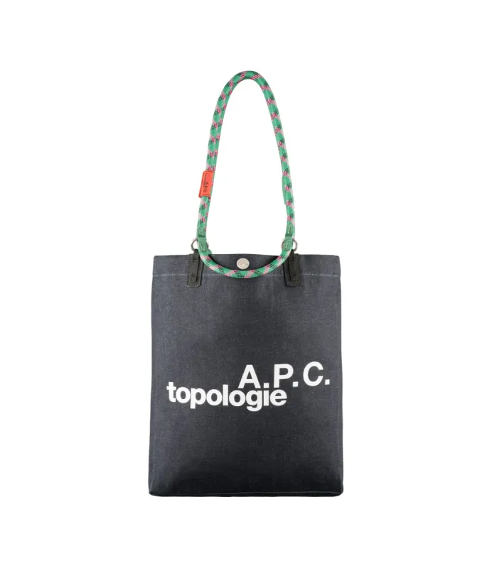 topologie tote bag 　ストラップ topologie summit tote medium moss black and puffer strap
