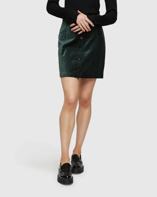 Anya Velvet Mini Skirt sold by Oxford Shop
