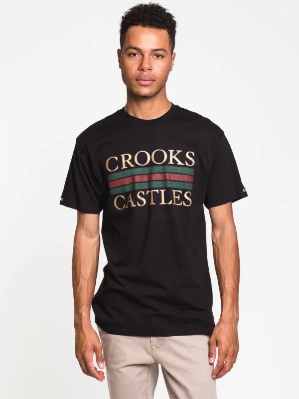 CROOKS & CASTLES SEFIF SNAKE SKIN SHORT SLEEVE TEE  - CLEARANCE sold by Boathouse