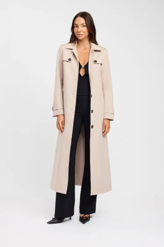 Berlin Button Trench sold by Kookai