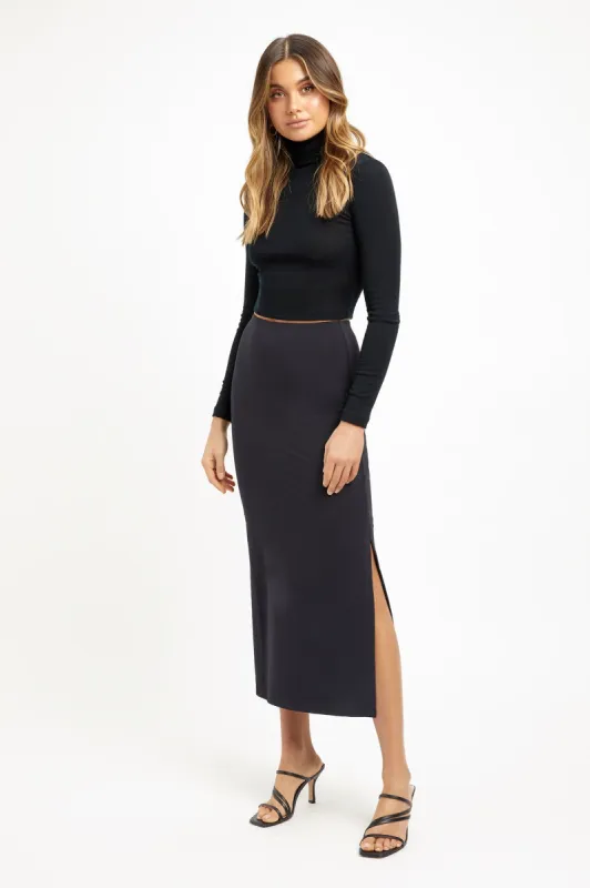Lulu Midi Skirt sold by Kookai