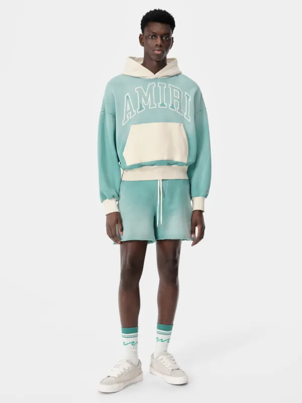 AMIRI VINTAGE OVERSIZED HOODIE - Sea Blue sold by AMIRI