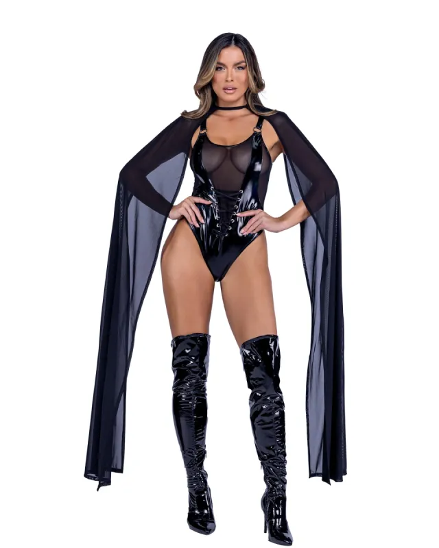 Sheer Mesh Floor Length Shrug sold by Shoe Freaks