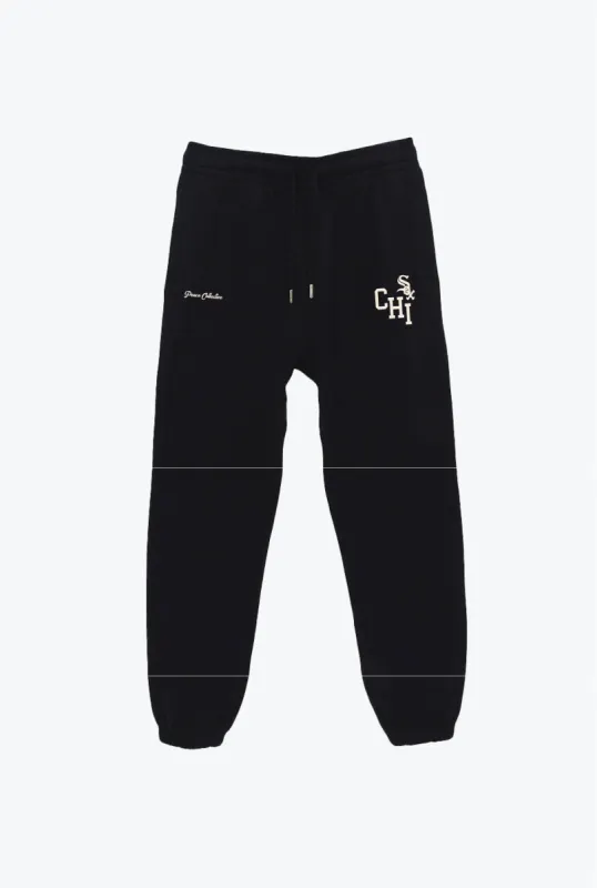 Chicago White Sox Heavyweight Jogger - Black sold by Peace-Collective