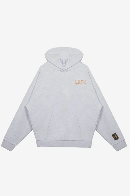 Los Angeles FC Essentials SuperHeavy™️ Hoodie - Ash sold by Peace-Collective