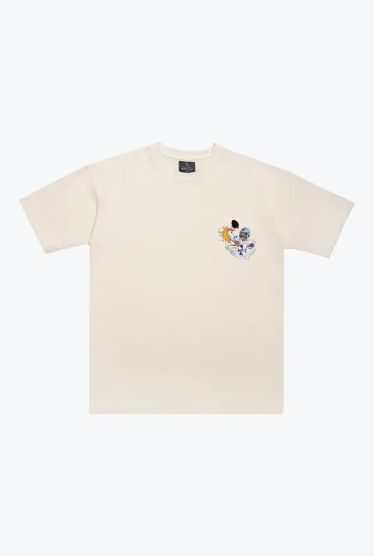 Dak Prescott Heavyweight T-Shirt - Ivory sold by Peace-Collective