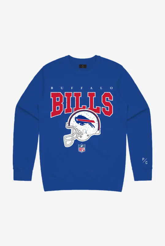 Buffalo Bills Vintage Crewneck - Royal sold by Peace-Collective