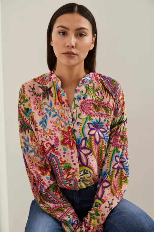 Oversized blouse sold by Tristan Style