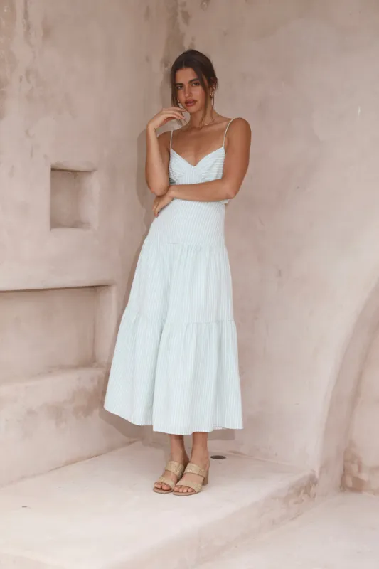 Summer Sun Maxi Dress Mint sold by Fortunate One